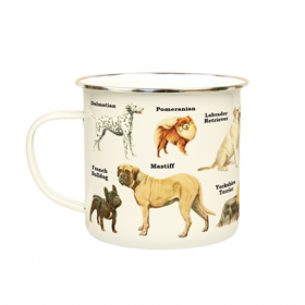 Image of Gift Republic Dogs - Enamel Mug