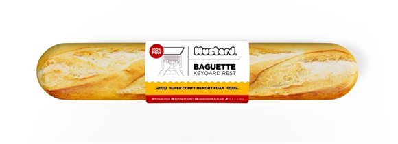 Product image 1 of Mustard Baguette Keyboard Rest