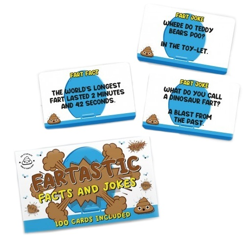 Product image 1 of Gift Republic Fartastic Facts & Jokes trivia