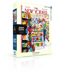 Image of New York Puzzle Company The Bookstore - 1000 pieces