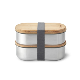 Image of Black+Blum Bento Box - 185x97x120mm - Slate