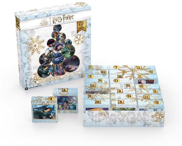 Product image 1 of New York Puzzle Company Harry Potter Advent Calendar - 24 mini puzzle