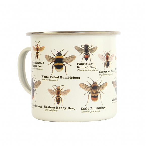 Product image 1 of Gift Republic Bee Enamel Mug