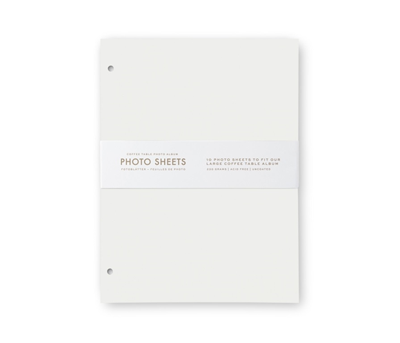 Product image 1 of Printworks Photo Album - 10-pack white refill paper L