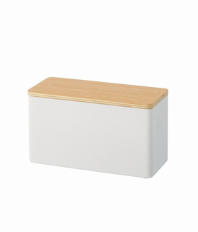 Image of Yamazaki Sanitary storage box - Rin - natural