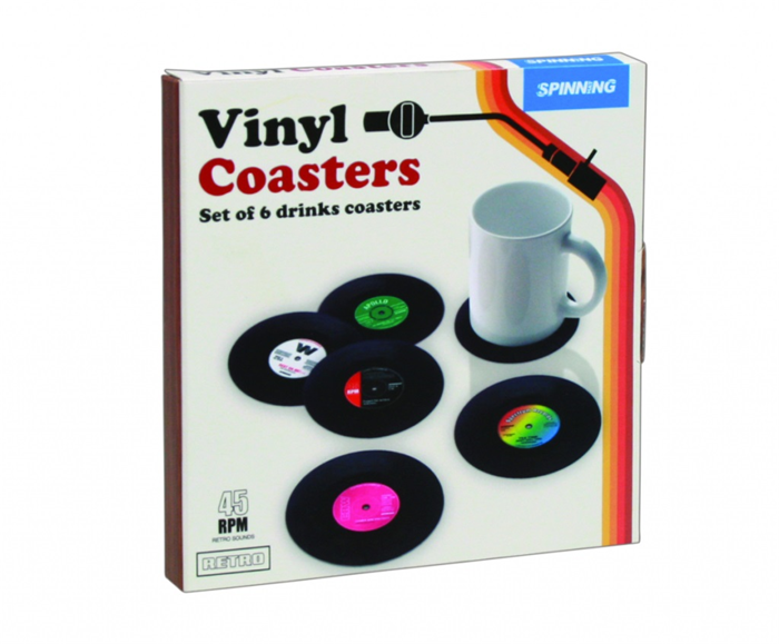 Product image 1 of Gift Republic Vinyl Coasters