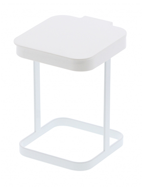 Image of Yamazaki Compost Bin With Lid - Tower - White