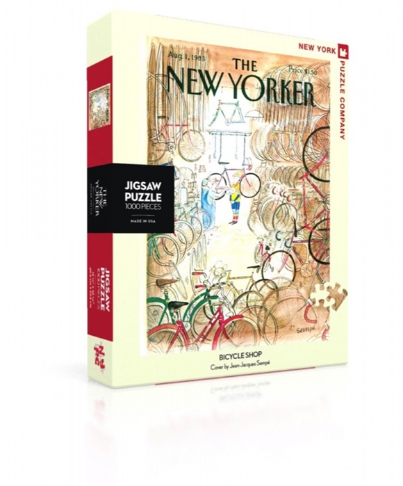 Product image 1 of New York Puzzle Company Bicycle Shop - 1000 pieces