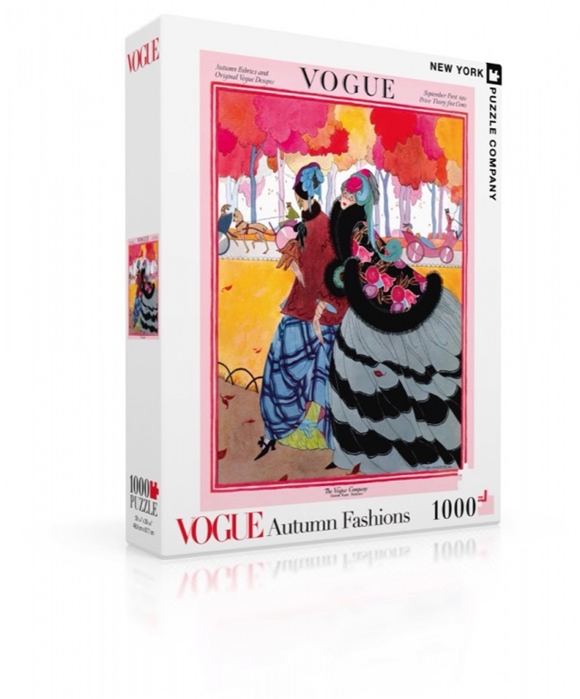Product image 1 of New York Puzzle Company Autumn Fashions - 1000 pieces