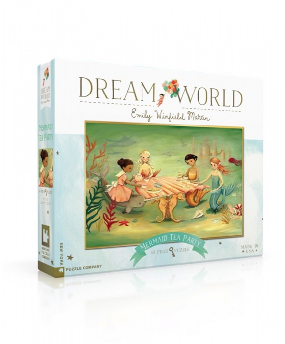 Product image 1 of New York Puzzle Company Mermaid Tea Party - 60 pieces