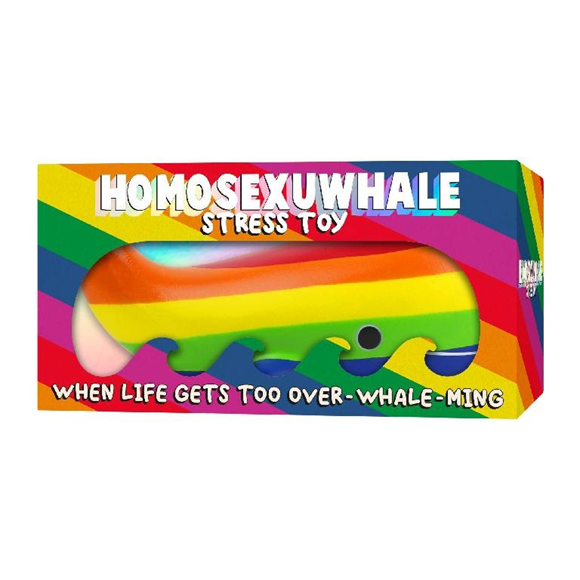 Product image 1 of Gift Republic Homosexu-whale Stress Toy