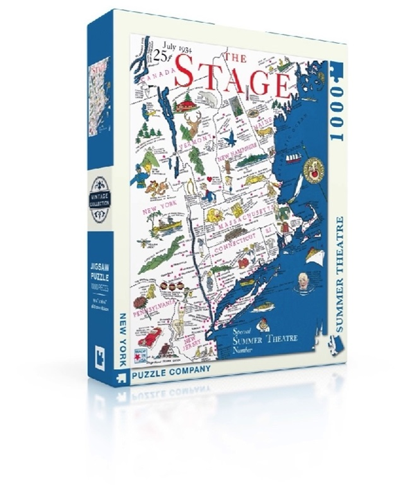 Product image 1 of New York Puzzle Company Summer Theatre - 1000 pieces