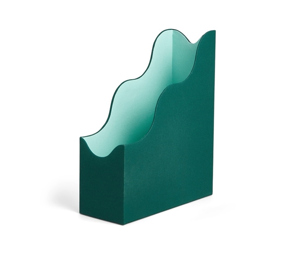 Product image 1 of Printworks Magazine Rack - Green/Turquoise