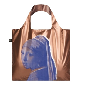 Image of LOQI Bag M.C. - Girl with a Pearl Earring Rose Gold