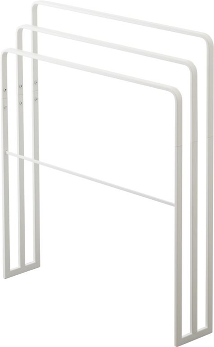 Product image 1 of Yamazaki Bath towel hanger with 3 bars - Tower - White