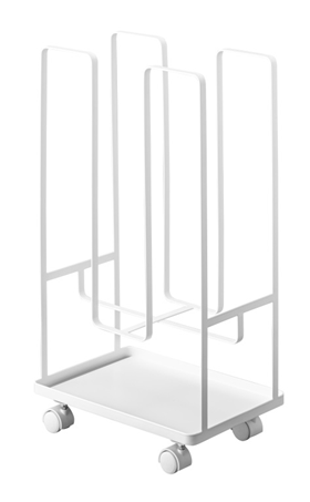 Image of Yamazaki Cardboard organizer - Tower - White