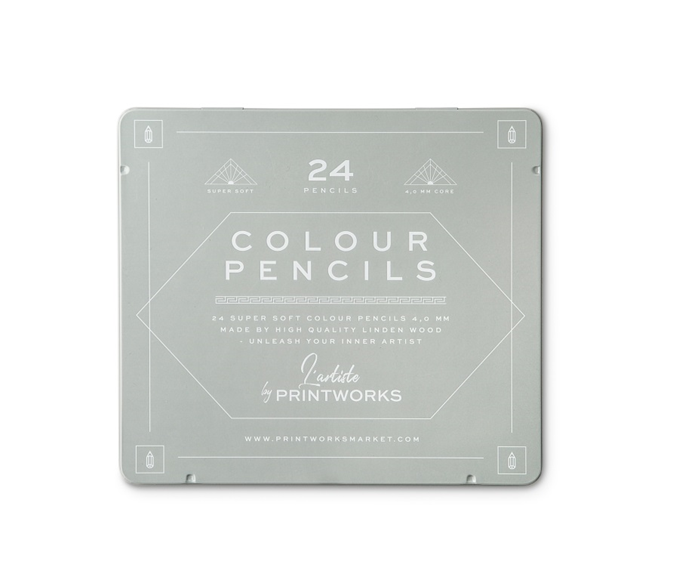 Product image 1 of Printworks 24 Colour pencils - Classic