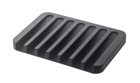 Product image 1 of Yamazaki Silicone soap tray - Flow - black