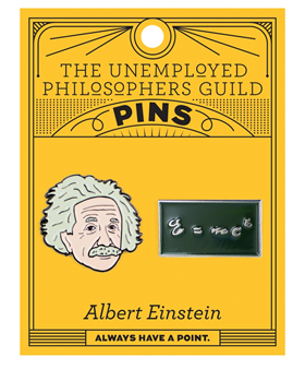 Image of UPG Pins - Einstein and E=mc2