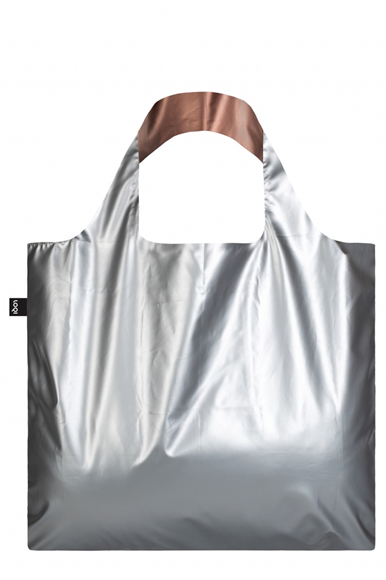 Product image 1 of LOQI Duo Bag Metallic - Silver/Rose Gold