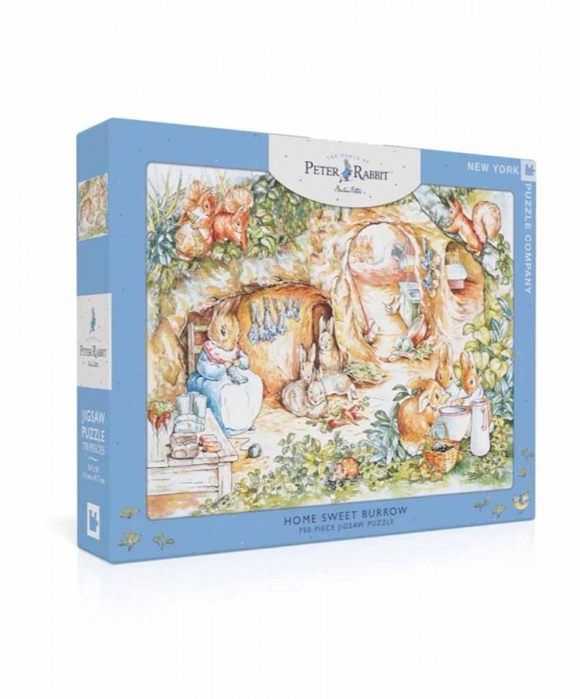 Product image 1 of New York Puzzle Company Home Sweet Burrow - 750 pieces