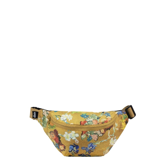 Product image 1 of LOQI Bum Bag M.C. - VGM 50th Ann. Flower Pattern Gold Recycled