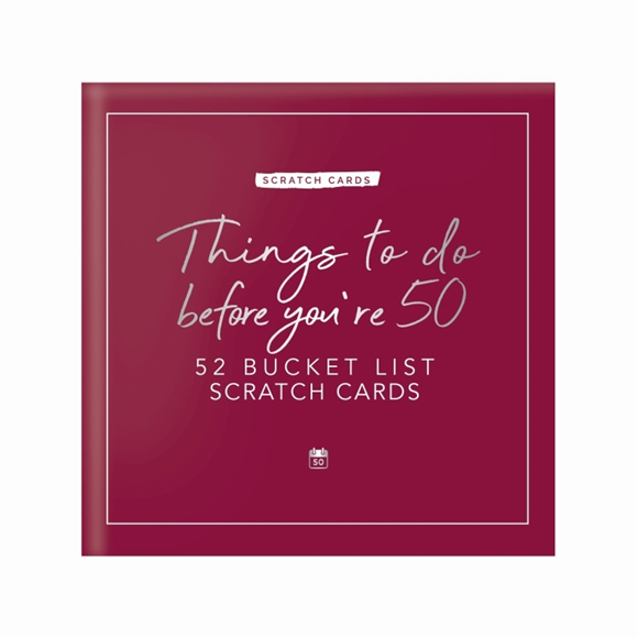 Product image 1 of Gift Republic Scratch Cards - Things to do before your're 50