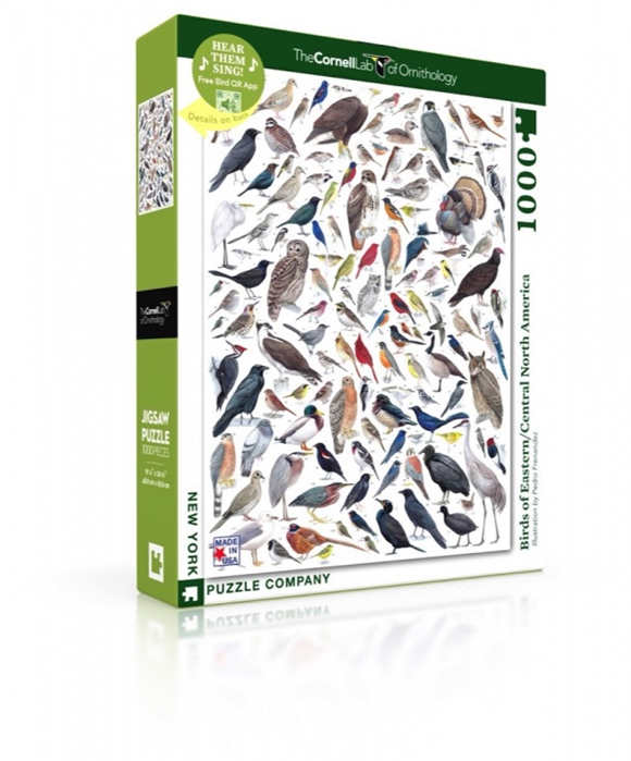 Product image 1 of New York Puzzle Company Birds of Eastern/Centr. North American - 1000 pieces