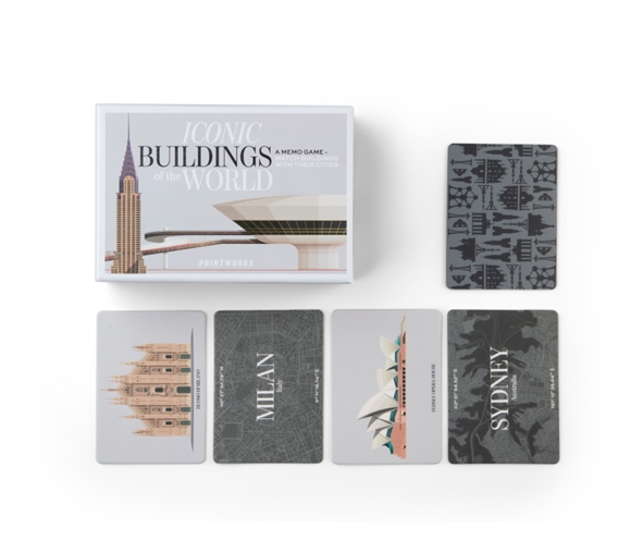 Product image 1 of Printworks Memo game - Iconic buildings