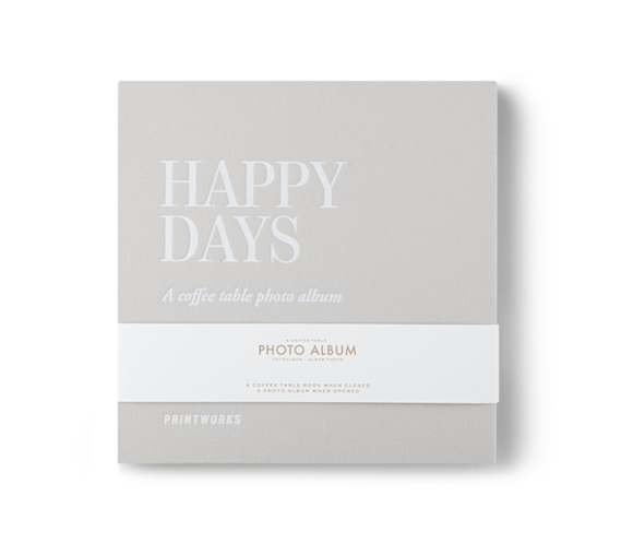 Product image 1 of Printworks Photo Album - Happy Days S - Grey
