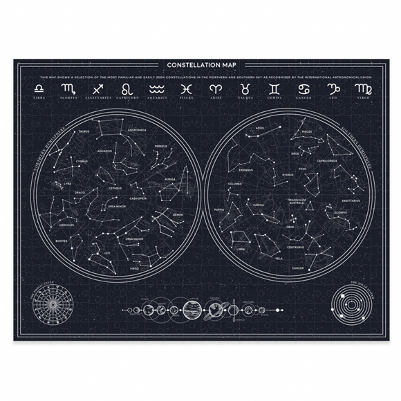 Product image 1 of Gift Republic Constellation Puzzle Glow in the Dark