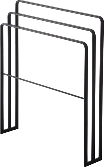 Product image 1 of Yamazaki Bath towel hanger with 3 bars - Tower - Black
