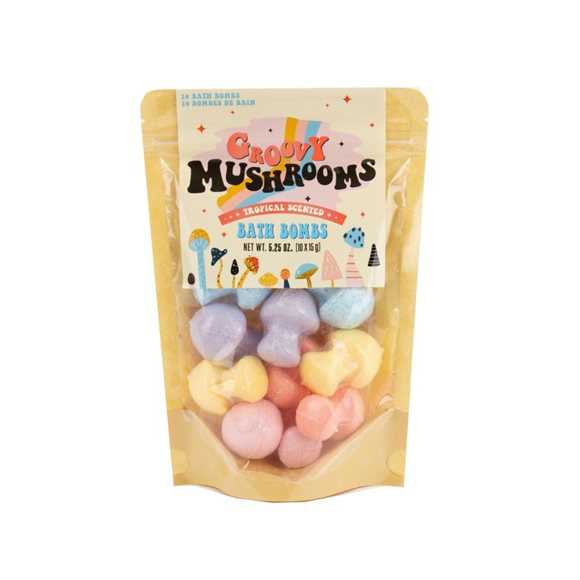 Product image 1 of Gift Republic Groovy Mushrooms - Bath Bombs