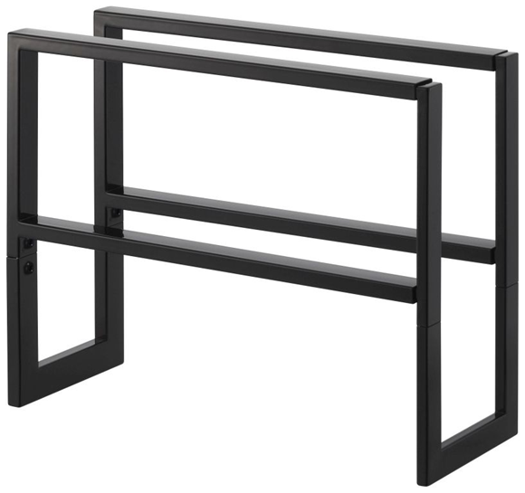 Product image 1 of Yamazaki Extendable shoe rack 2 tier - Line - black