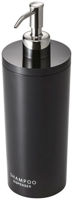 Image of Yamazaki 2-way pump dispenser round - Tower - Black