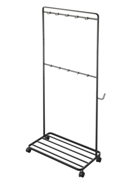 Image of Yamazaki Storage Rack with Caster - Tower - Black