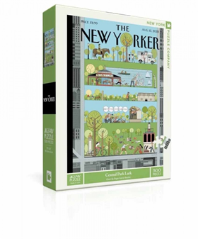 Image of New York Puzzle Company Central Park Lark - 500 pieces