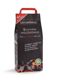 Image of LotusGrill Houtskool Beuken zak - 2.5 kg