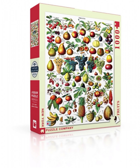 Image of New York Puzzle Company Fruits - 1000 pieces
