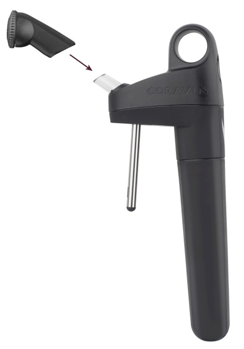 Product image 1 of Coravin Pivot Aerator - Zwart