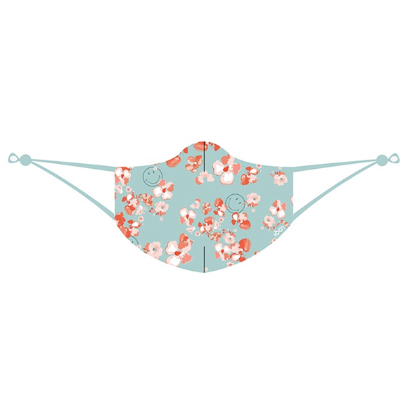 Product image 1 of LOQI Mask Smiley - Blossom Blue