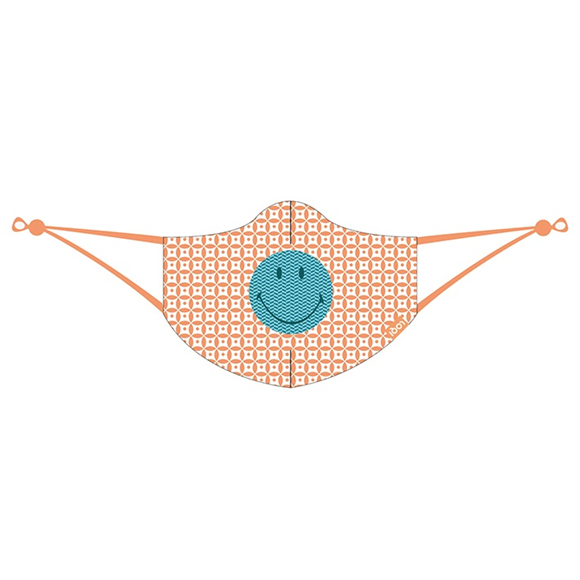 Product image 1 of LOQI Mask Smiley - Geometric Red