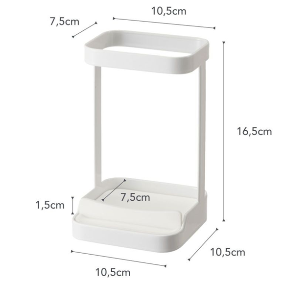 Product image 1 of Yamazaki Hair iron stand - Tower - White