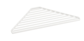 Image of Yamazaki Sink Corner Drainer - Tower - White