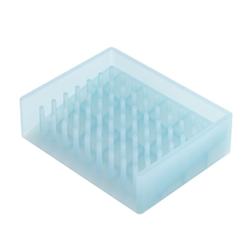 Image of Yamazaki Silicone Soap Tray - Float - Blue