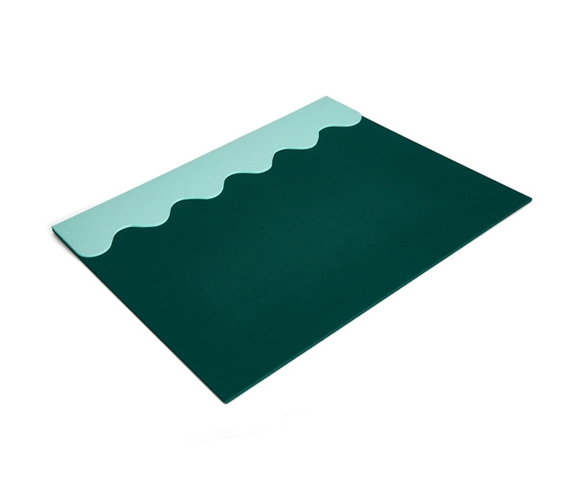 Product image 1 of Printworks Desk Pad - Green/Turquoise