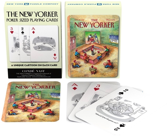 Product image 1 of New York Puzzle Company Sports Cartoon Playing Cards