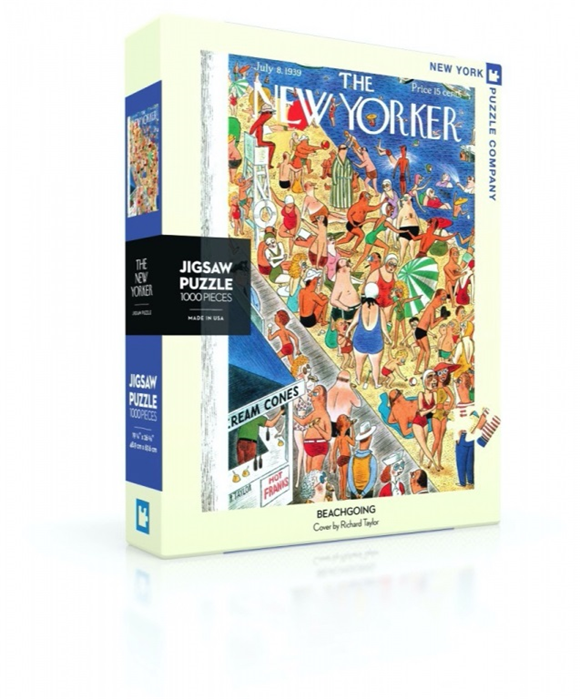 Product image 1 of New York Puzzle Company Beachgoing - 1000 pieces