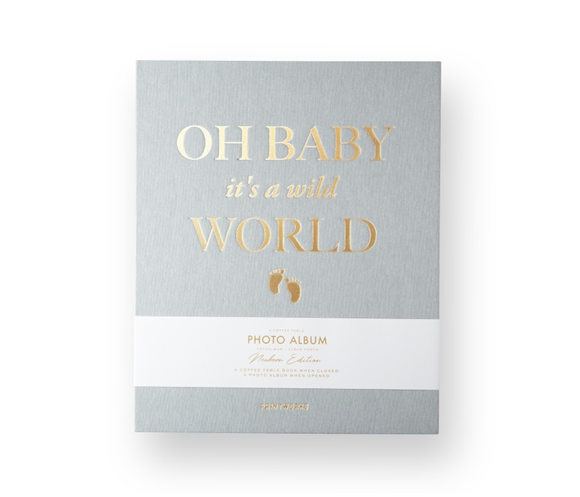 Product image 1 of Printworks Photo Album - Baby Its a Wild World - Grey