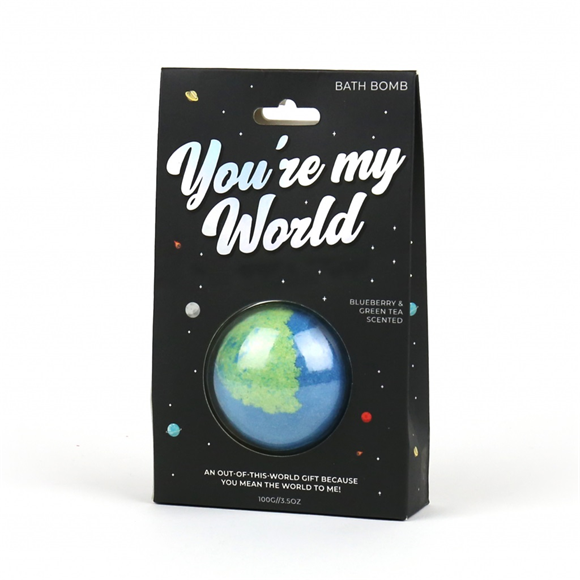 Product image 1 of Gift Republic You're My World Bath Bomb